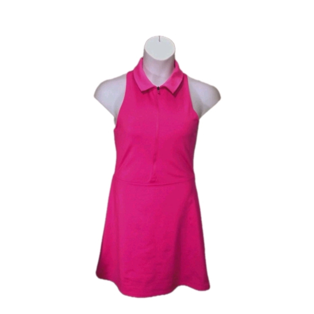 GapFit Polo Dress Women Tall L Phone Pink